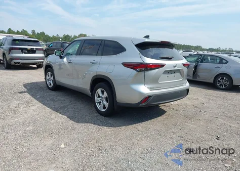 2024 Toyota Highlander Le from USA, damaged, VIN 5TDKDRBHXRS549848